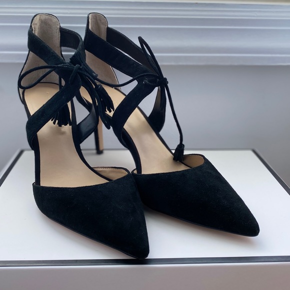 Ann Taylor Shoes - Carson Suede Tassel Pump